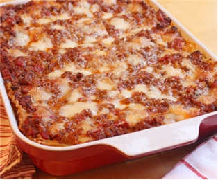 Half Tray Lasagna Bolognese