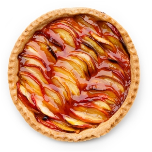 A&amp;V Fresh Homemade Peach Tart 7&quot;