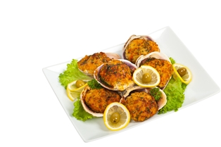 Clams Baked