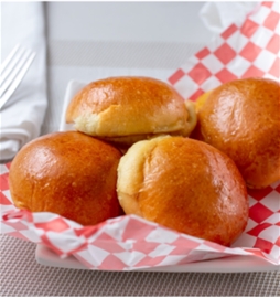 Gluten Free Hamburger Brioche Rolls (4pk)
