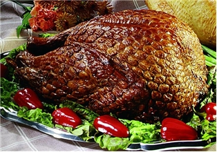Apple Smoked Turkey Bone-In  (Hardwood)