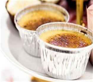 Creme Brulee Mini Plain (4Pc)