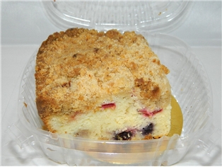 Mixed Fruit Crumb Cake