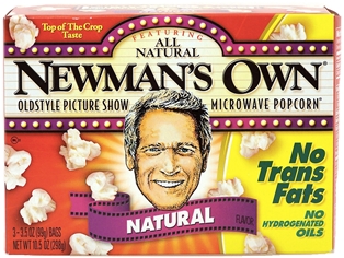 Newman&#39;s Own Natural Microwave Popcorn