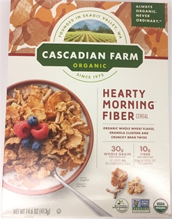 Cascadian Farm Organic Hearty Morning Cereal (14.6oz)