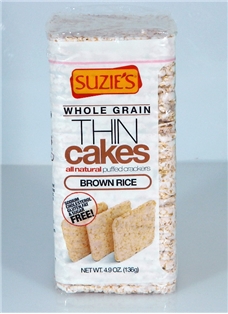 Suzies Thin Unsalted Rice Cakes (4.9oz)