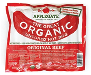 Applegate Natural Uncured Hotdog Beef 10OZ