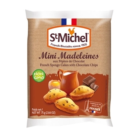 St. Michel Mini Madeleines with Chocolate Chips (6.17oz)
