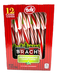 Candy Cane Peppermint Brachs (12Pk)