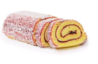 Oberlander's Raspberry Swiss Roll (10oz)