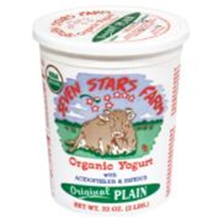 Seven Stars Organic Plain Yogurt