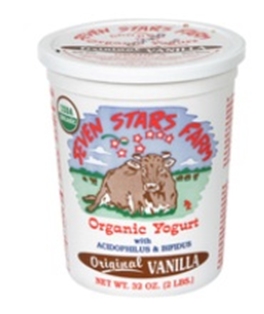 Seven Stars Organic Vanilla Yogurt (32 oz.)