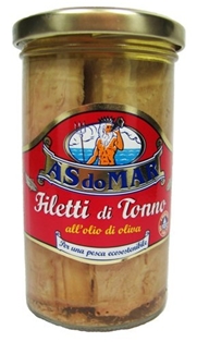 As Do Mar Fillet Di Tonno In Water Jar 5.3oz