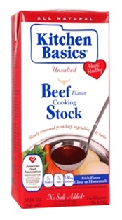 Kitchen Basics Beef Stock - Unsalted (32 oz.)