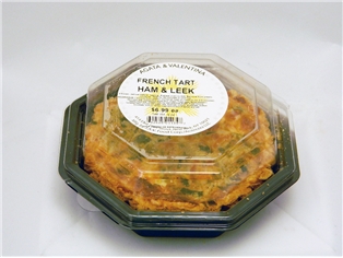French Tart - Canadian Ham &amp; Leek