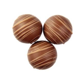 Milk  Chocolate Butter Pecan Truffles (3pc)