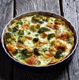 Quiche Broccoli &amp; Cheddar 6&quot;
