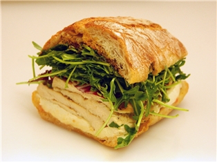 Grilled Chicken/Mozz Sndw