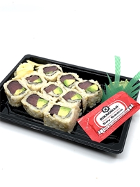 Brown Rice Tuna Avocado Roll (9 pc)
