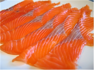 A&amp;V Atlantic Salmon Pre-Sliced 4Oz