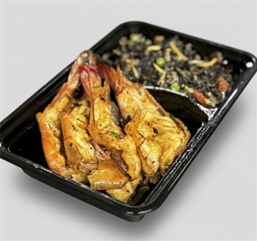 Grilled Butterflied Shrimps &amp; BasmatI Rice