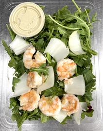 Tricolor Salad With Shrimp