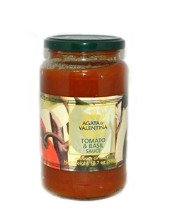 A&amp;V Tomato &amp; Basil Sauce (18.7oz.)