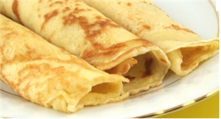 Crepes Blueberry &amp; Cheese (6Pc)