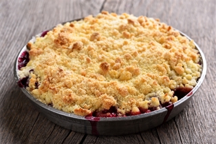 9&quot; Blueberry Crumb Pie