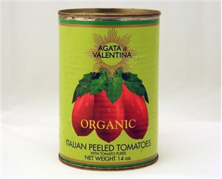Organic Italian Whole Peeled Tomatoes (14oz.)