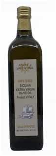 A&amp;V Unfiltered Sicilian Extra Virgin Olive Oil 34oz