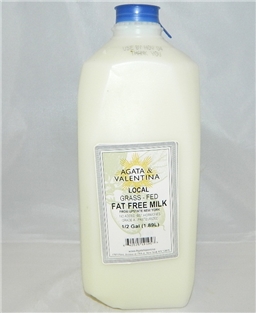A&amp;V Fat Free Milk (1/2 gal.)