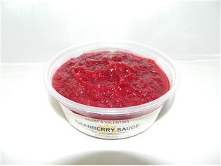 Sauce Cranberry Homemade 8Oz