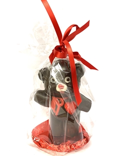 Valentines Day Large Chocolate Bear with Heart
