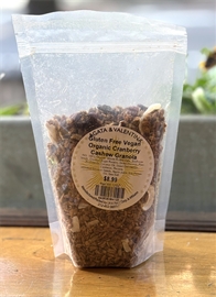 A&amp;V Gluten Free Vegan Organic Cranberry Cashew Granola