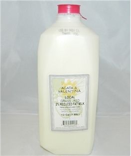 A&amp;V 2% Reduced Fat Milk (1/2 gal.)