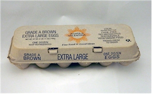 A&amp;V Natural Cage Free Extra Large Brown Eggs (1doz)
