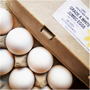 A&amp;V Cage Free Jumbo White Eggs