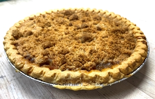 9&quot; Peach Crumb Pie