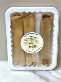 Chocolate &amp; Hazelnut Blintzes (3pc)