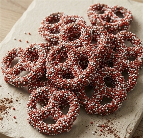 Mini Fall Nonpareil Pretzels (6 oz)