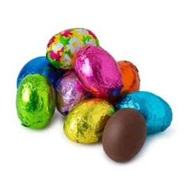 Milk Chocolate Crispy Easter Eggs