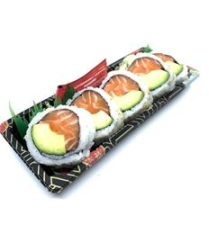 Organic Salmon Avocado Roll (5pc)