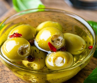 Sanniti Olives Blue Cheese Stuffed Jar 16oz