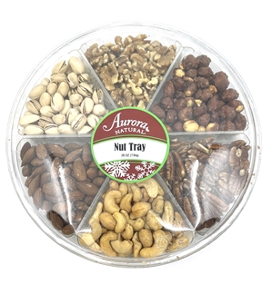 Nut Tray-6 Section Mixed Nuts