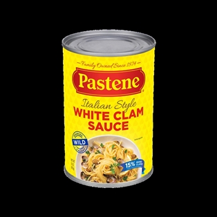Pastene Italian Style White Clam Sauce(15oz)