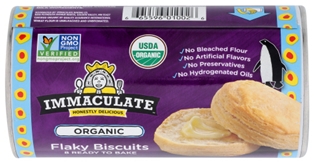 Immaculate Baking Organic Biscuits 8ct (16oz)