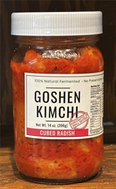 Goshen Cubes Radish Kimchi 14oz