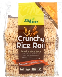 Jayone Rice Roll Crunchy Brown White (3.5 oz)