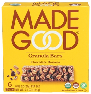 Made Good Banana Choc. Chip Granola Bar (6pk)